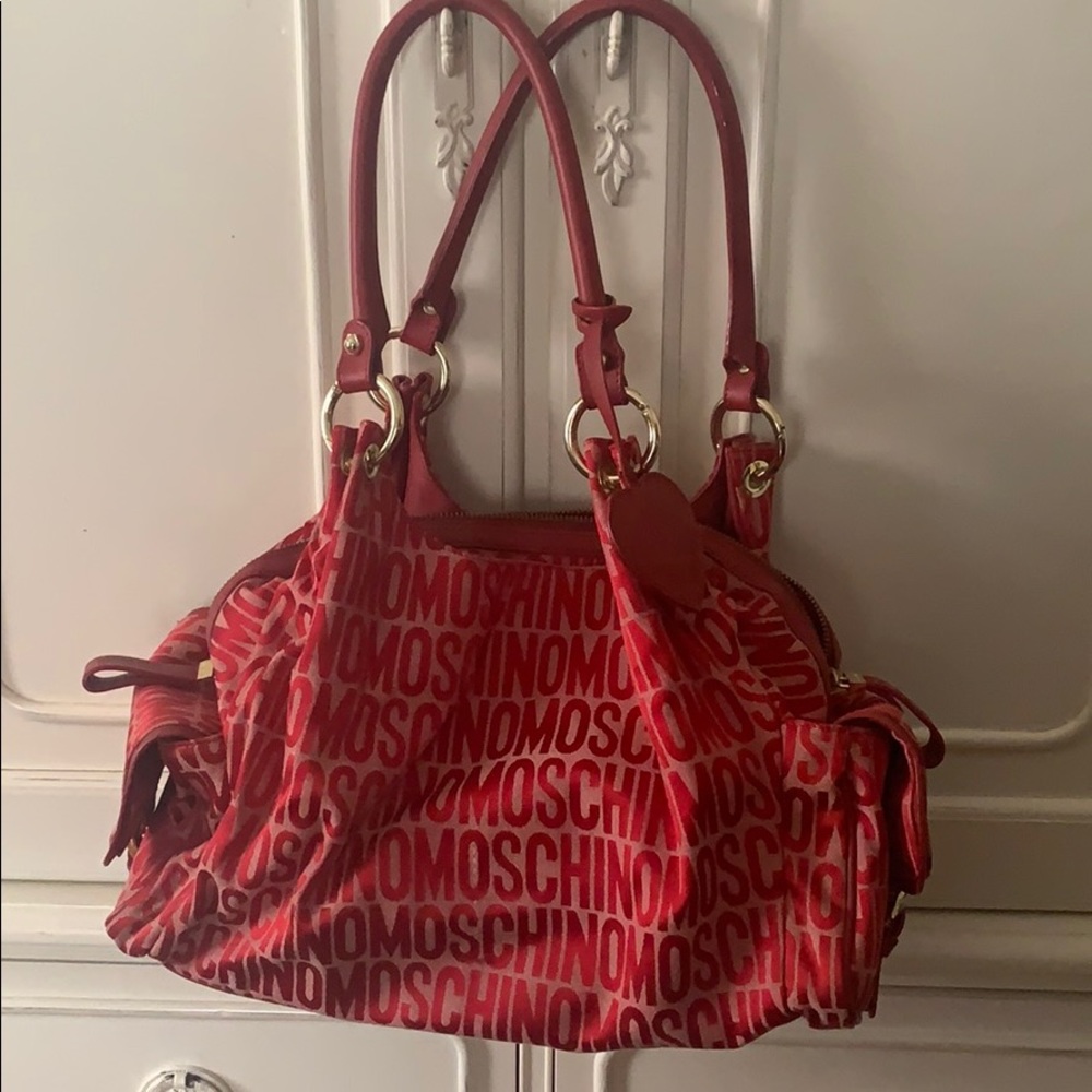 Moschino Handbag Red